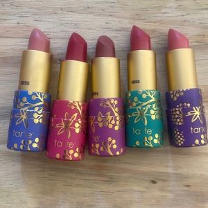 5 Tarte Amazonian Butter Lipsticks